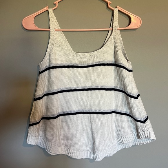 Storia Striped Tank Top Size Small - Picture 2 of 6